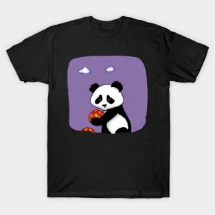 Angry Face Panda T-Shirt